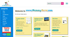 Desktop Screenshot of mummysaver.com